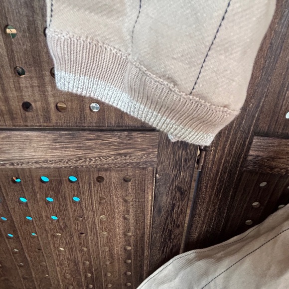 Beige Women’s Medi Dress Pleated Design made in Italy - Picture 6 of 16